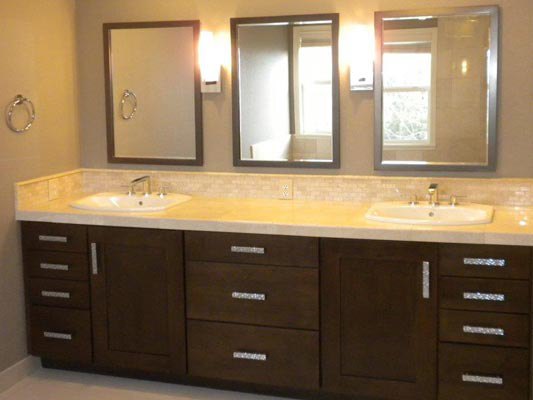 double sink vanity