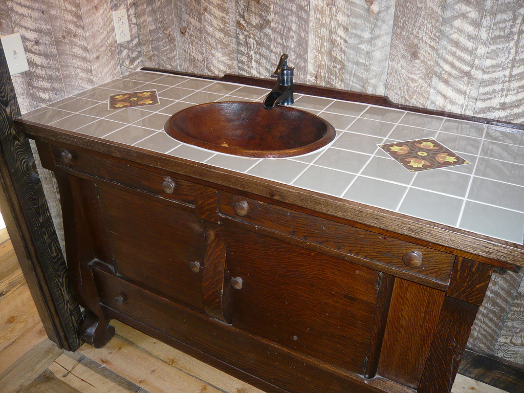Updating With Antique Bathroom Vanity