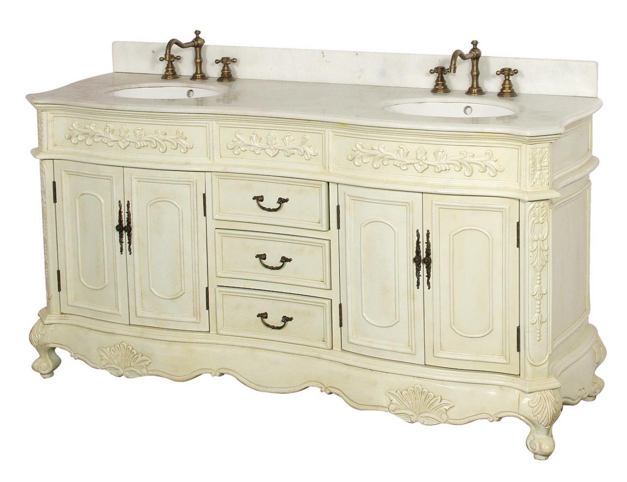 Antique Bathroom Vanity With Drawers And Legs