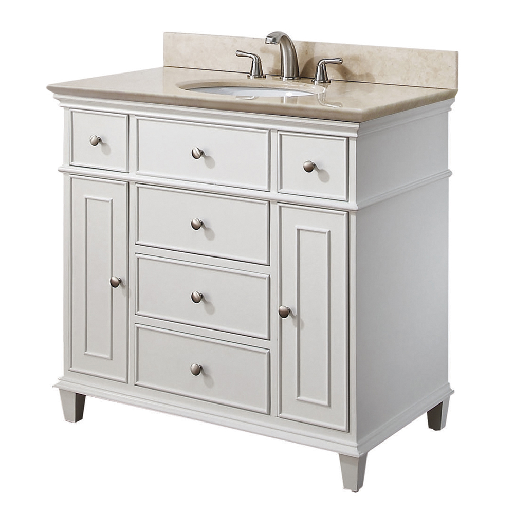 36 inch vanity units for small bathrooms