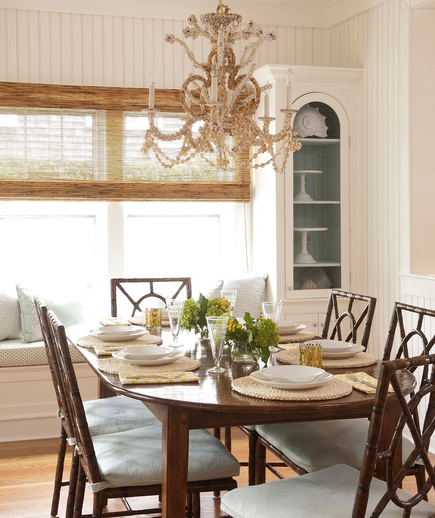 Going Coastal: Coastal inspired dining room Coastal inspired dining room
