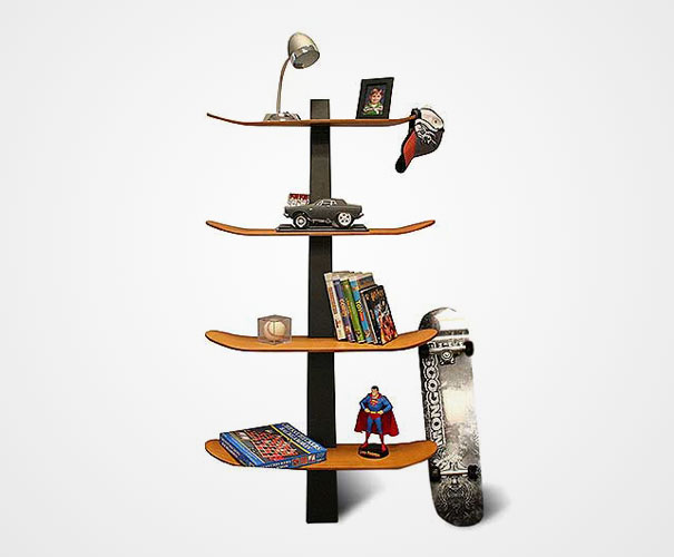 Skateboard Shelf Skateboard Shelf