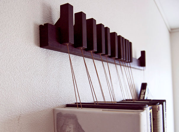 Book Rack in Wenge Book Rack in Wenge