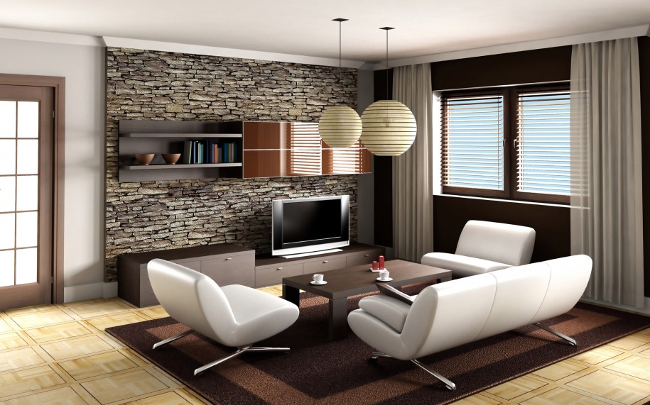 living room feature wall ideas