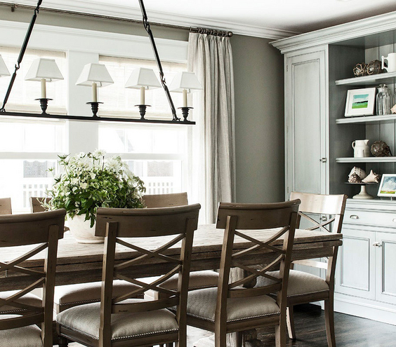 Family Dining Rustic elegance dining room