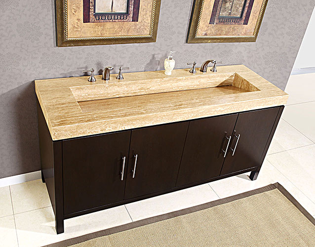 72 Inch Double Sink Vanity With Tops - Interior Design ...