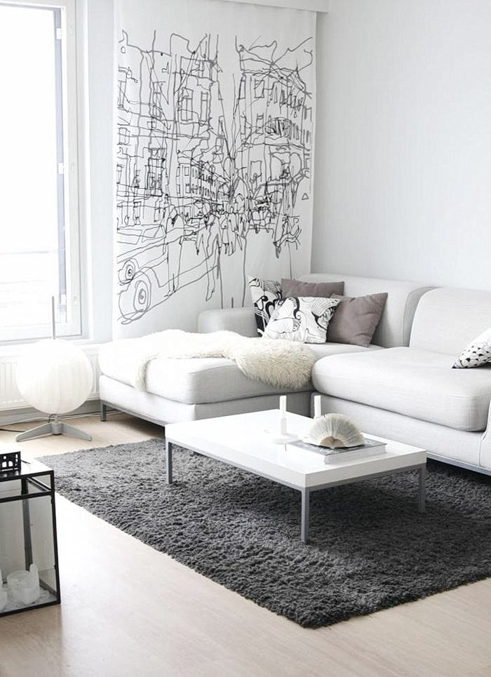 20 FURNITURE DESIGN IDEAS FOR WHITE LIVING ROOM