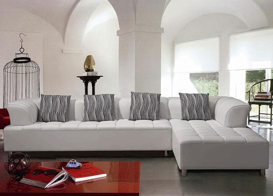 White Sofa Set Design