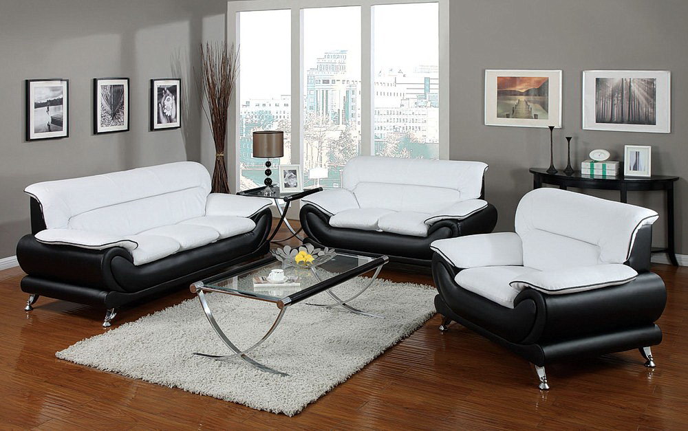White Sofa Set Design