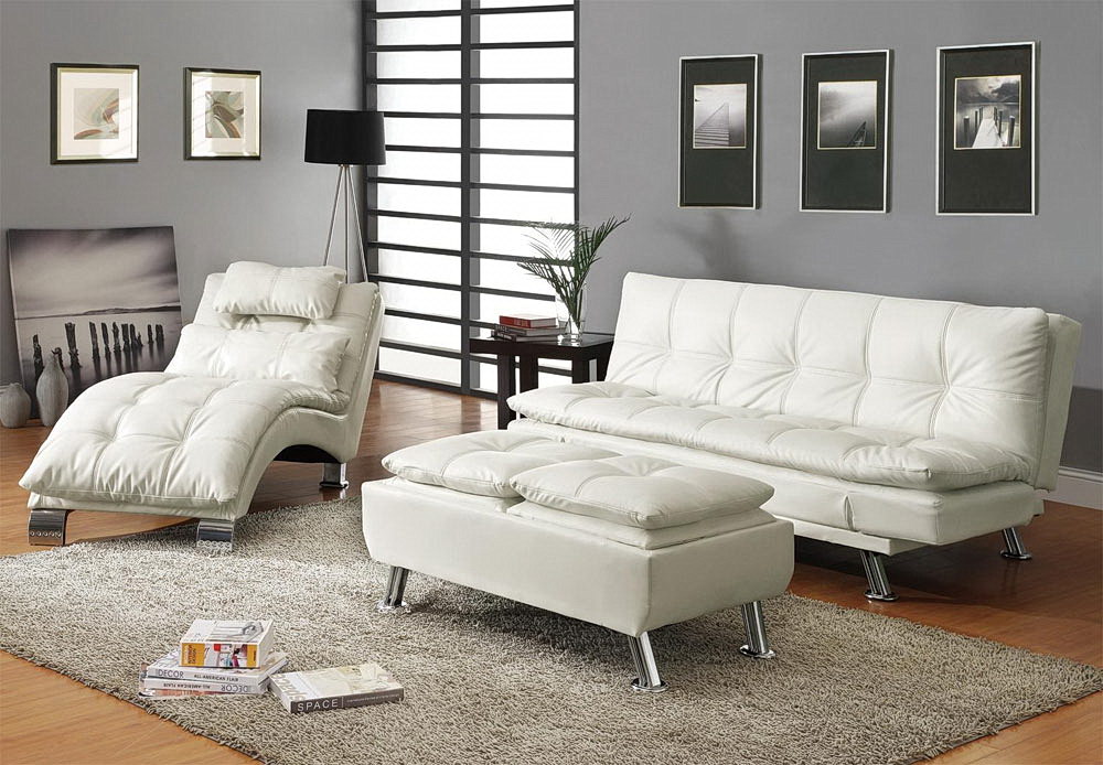 White Sofa Set Design