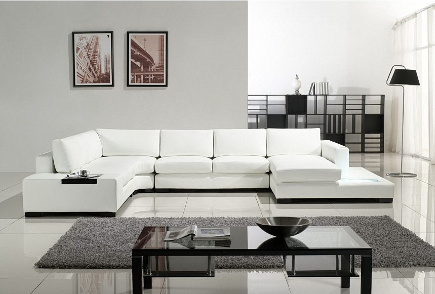 White Sofa Set Design