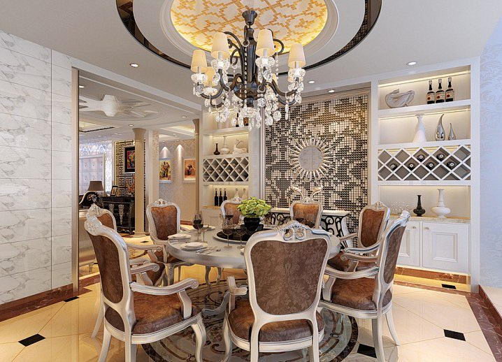 luxury dining room decorating ideas