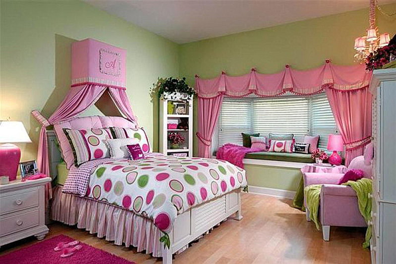 Girl Kids Bedroom Design Idea