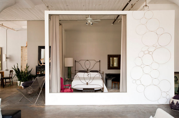 Cozy loft bedroom with modern style Cozy loft bedroom with modern style