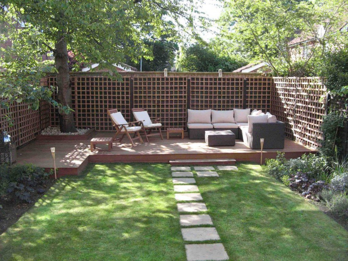 small backyard deck design ideas
