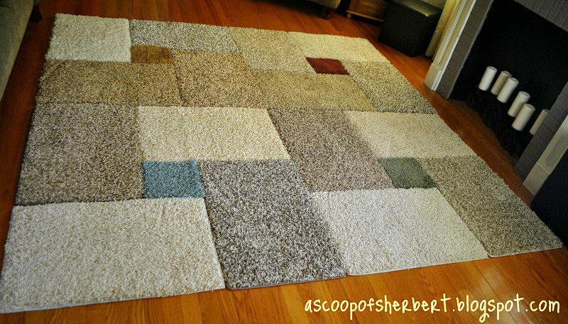 valuable area rug ideas:knockout a scoop of sherbert large area rug diy for under 30