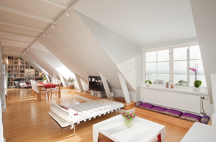 White Attic White Attics Decorating Ideas