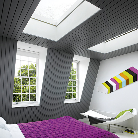 dark attic bedroom designs