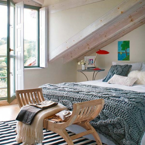 attic bedroom designs for country home