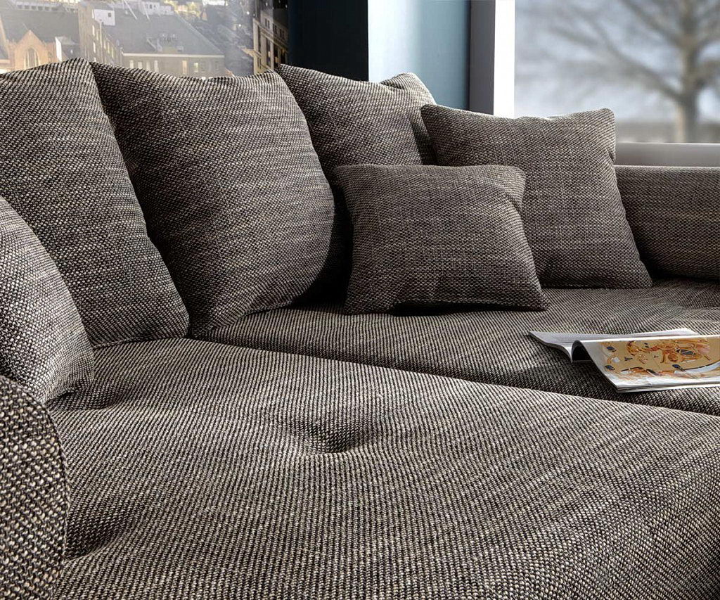 Attractive Big Sofa Of Elegant Gray Big Sofa Artistic Cushion Modern Design Ideas For Furniture
