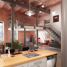 loft living area design Creative Loft Bedroom Ideas Hold a Certain Fascination