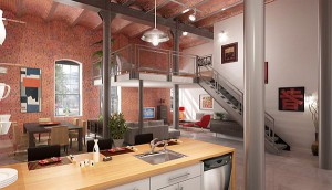 loft living area design Creative Loft Bedroom Ideas Hold a Certain Fascination