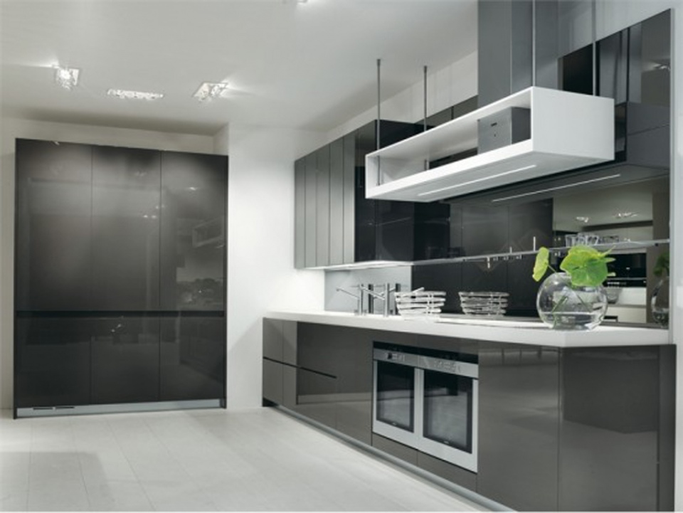 Ideas of Grey Kitchen Cabinets for your home - Interior ...