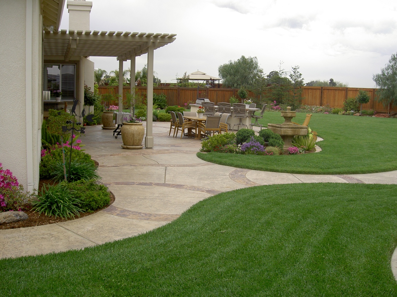 large backyard landscaping ideas