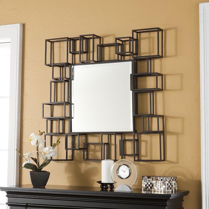 living room mirrors decoration