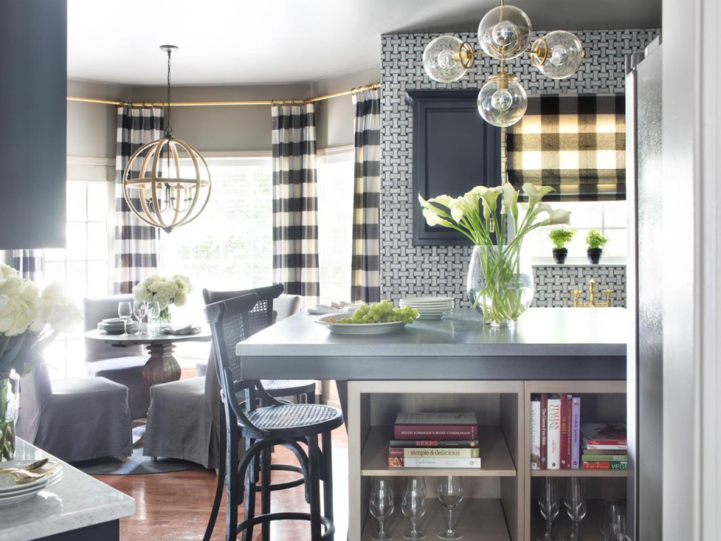 gray cabinets kitchen