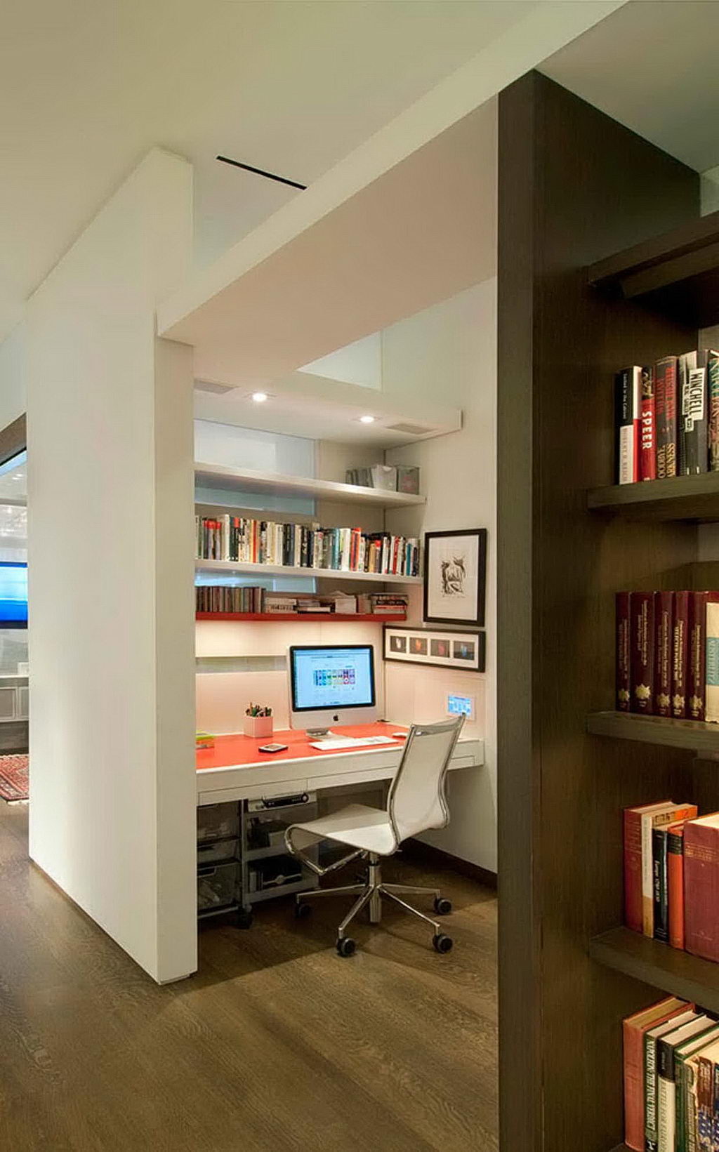 Home office as a part of living space
