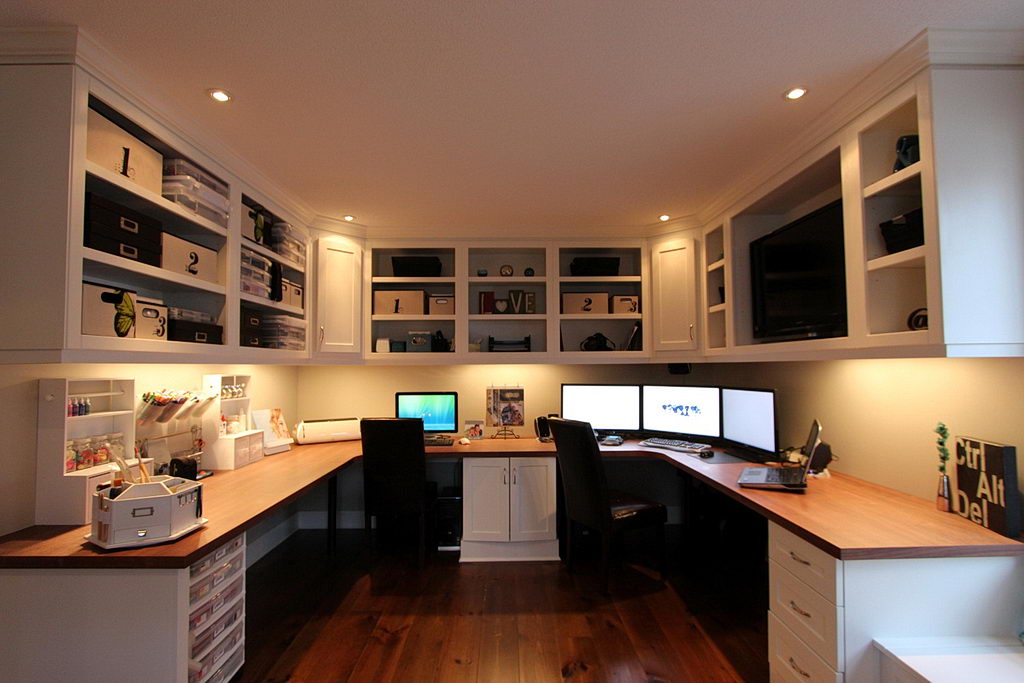 Large home office design