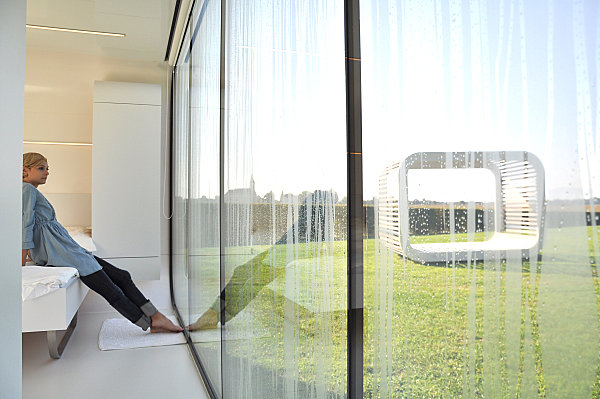 The interior of a Coodo modular home