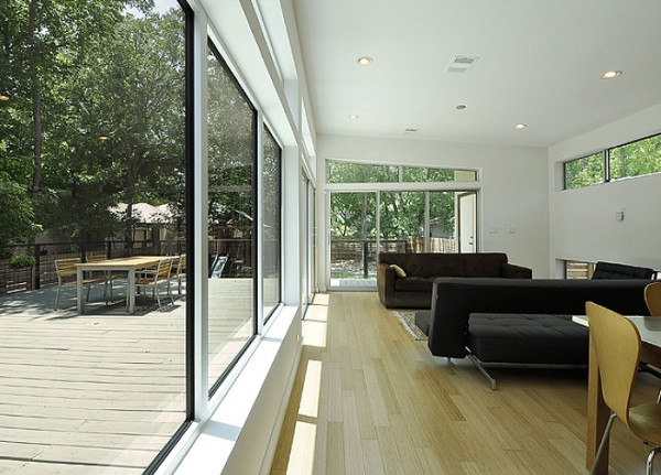Modular housing spacious interior