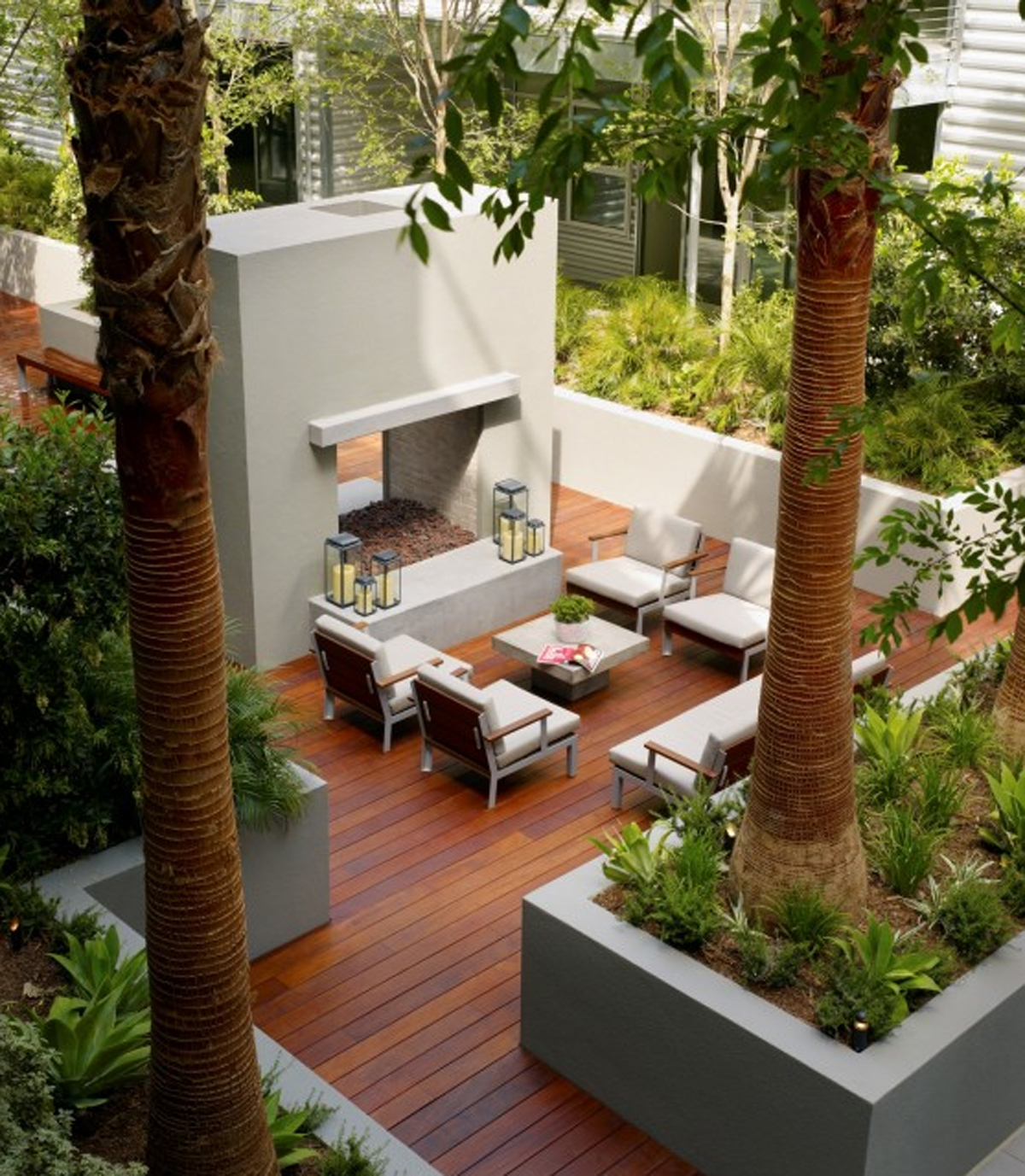 terraced garden design