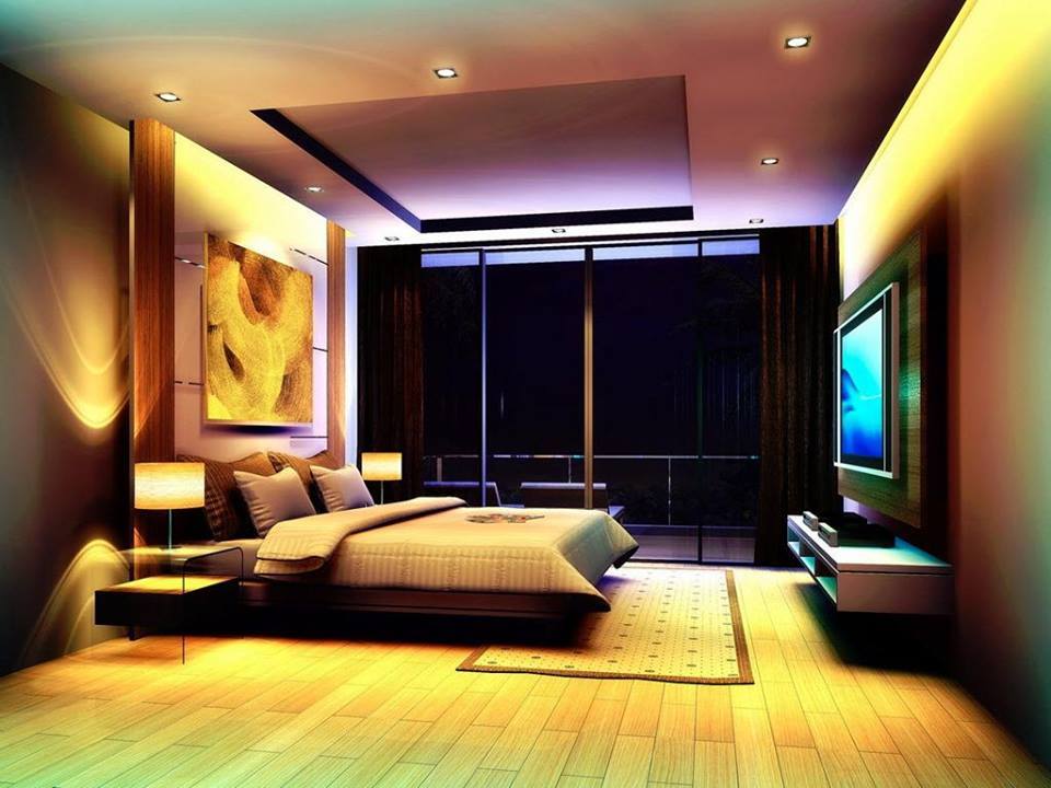 bedroom lighting