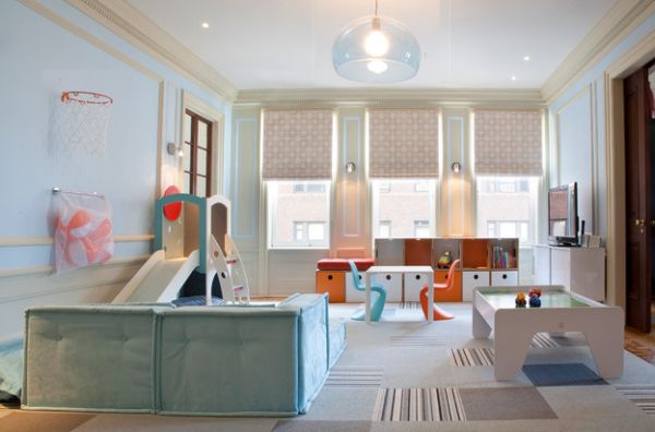 Vivacious playroom seems like an ideal setting for the FLY Vivacious playroom seems like an ideal setting for the FLY