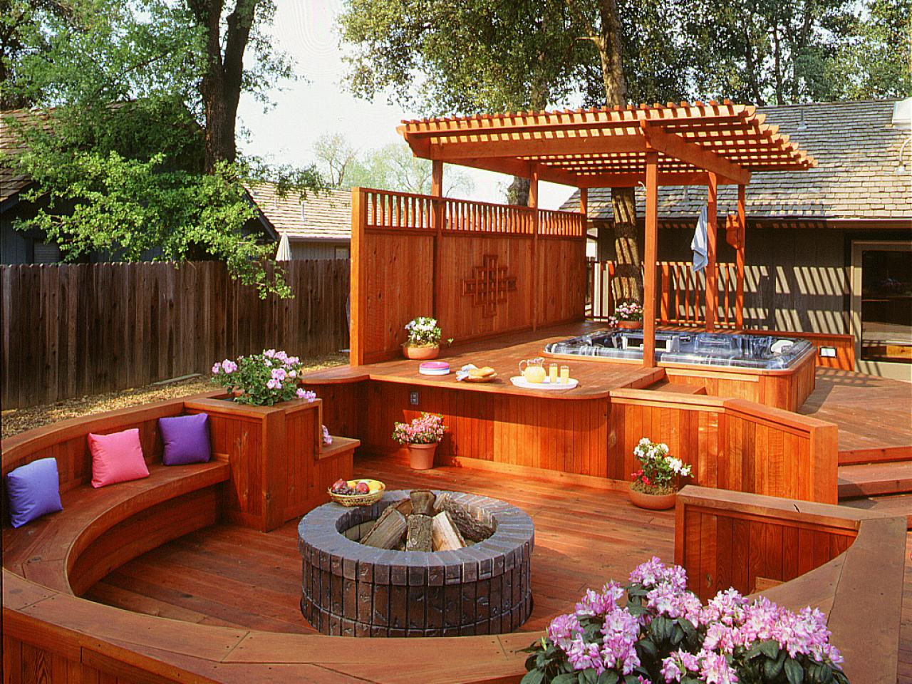 50 Gorgeous Decks and Patios With Hot Tubs