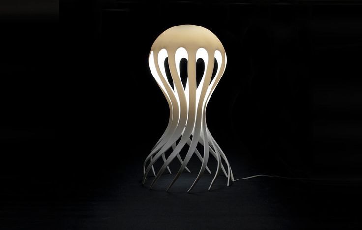 The octopus inspired CIRRATA is a glowing lamp to light up the darkness of the ocean that was designed by Markus Johansson The octopus inspired CIRRATA is a glowing lamp to light up the darkness of the ocean that was designed by Markus Johansson