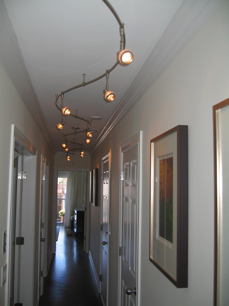 Hallway track lights Hallway track lights