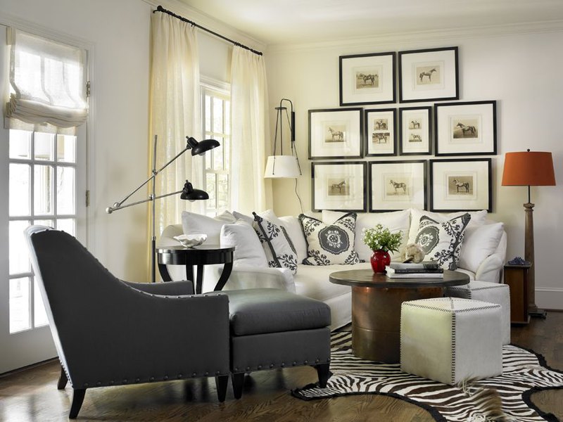 Small white living room design ideas