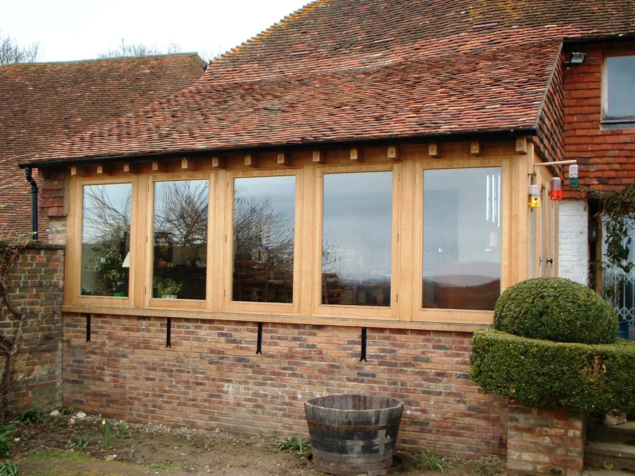 Glazing Wood Window