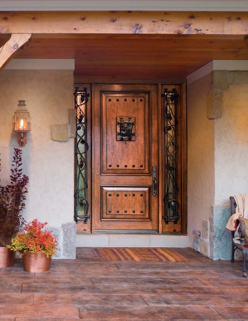 Fiberglass Entry Door with Sidelights