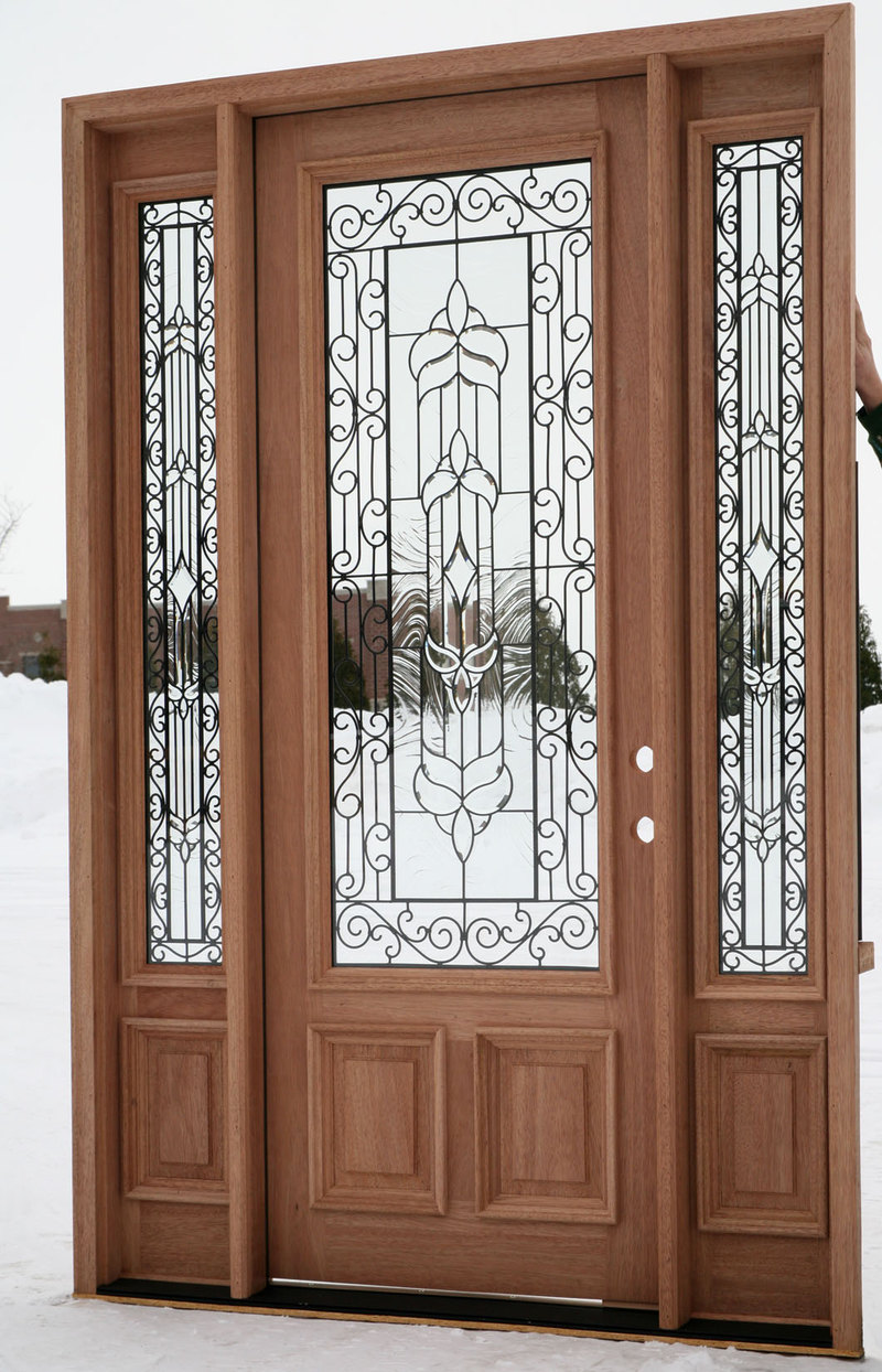 oak front door