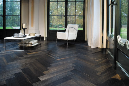 Minimalist living room with black wood flooring amazing black hardwood flooring - inspired design with dark wood flooring