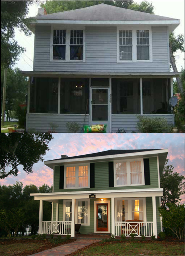 home renovations before and after