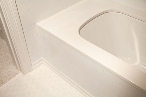 bathroom floor molding