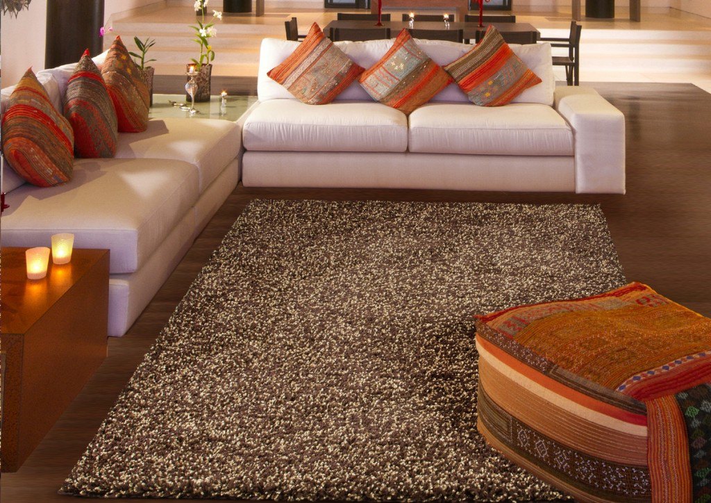 Brown Area Rugs For Living Room