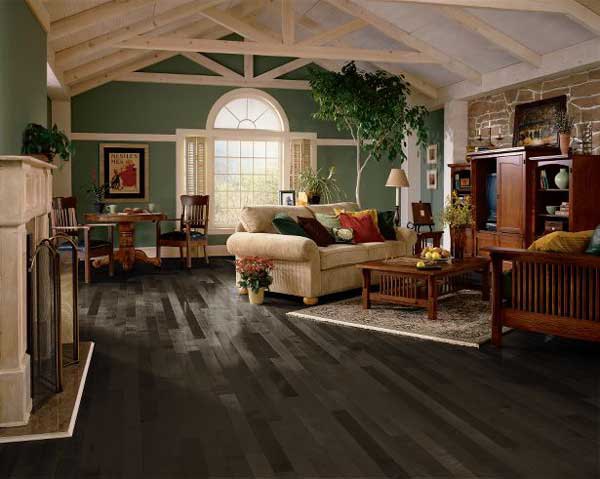 dark wood floors