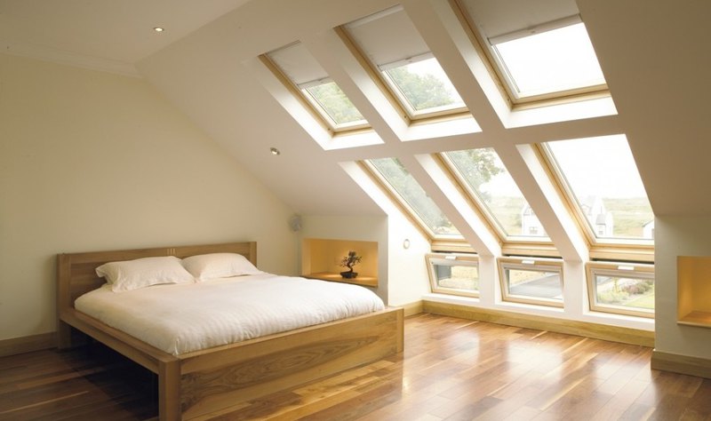 flat roof windows